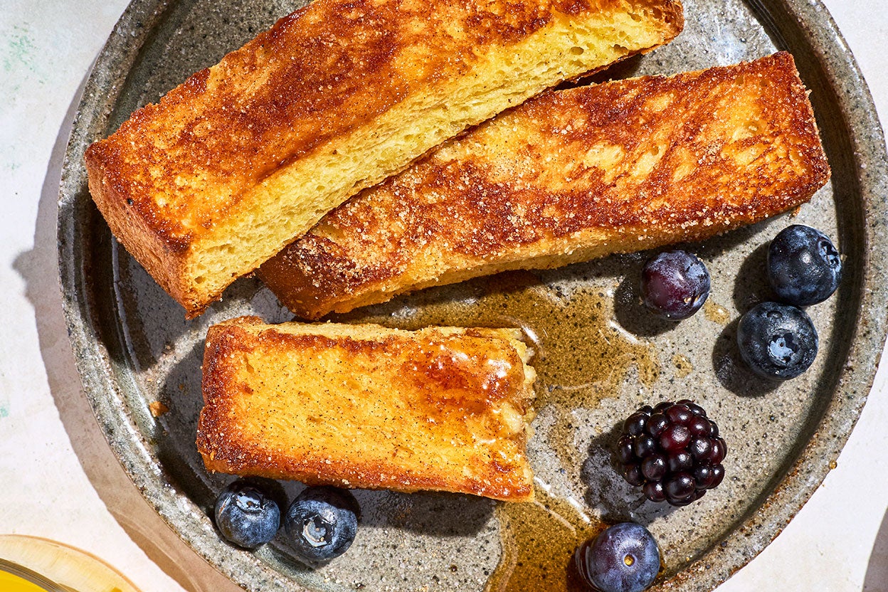 Family's Favorite Baked French Toast Sticks: Make-Ahead Brunch
